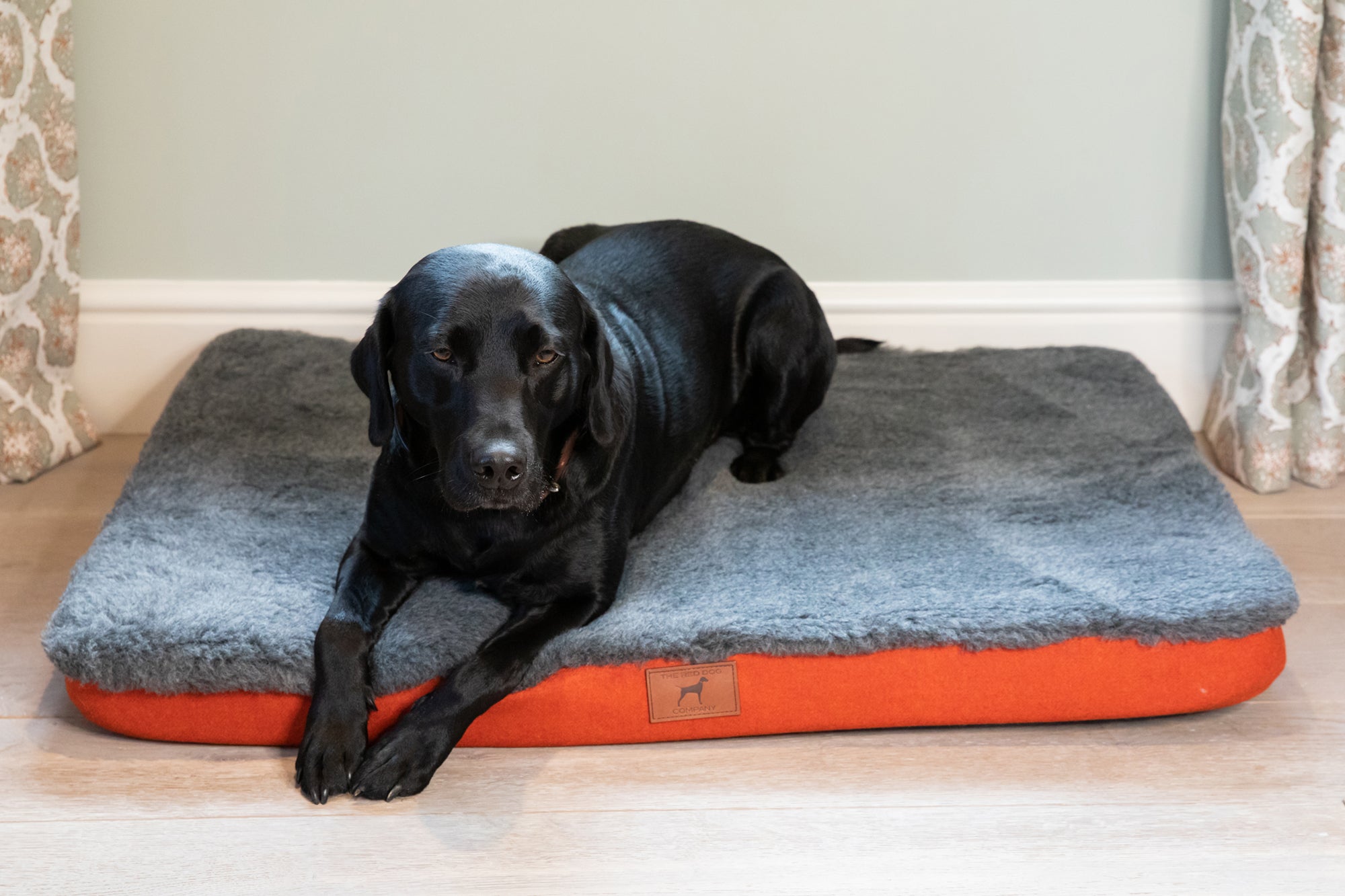 Fire Orange Bespoke Dog Mat