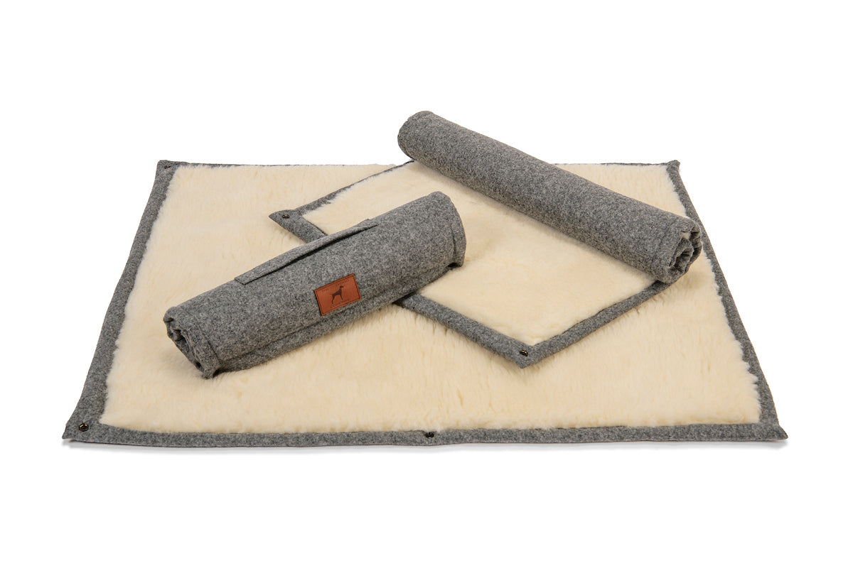 Slate Grey Bespoke Dog Roll Mat