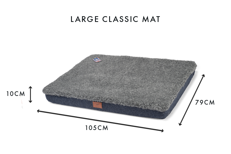Cobalt Blue Dog Mat