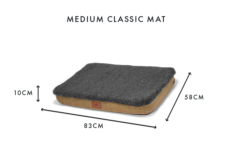 Tweed Dog Mat
