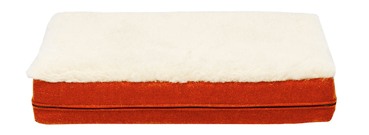 Fire Orange Classic Dog Bed