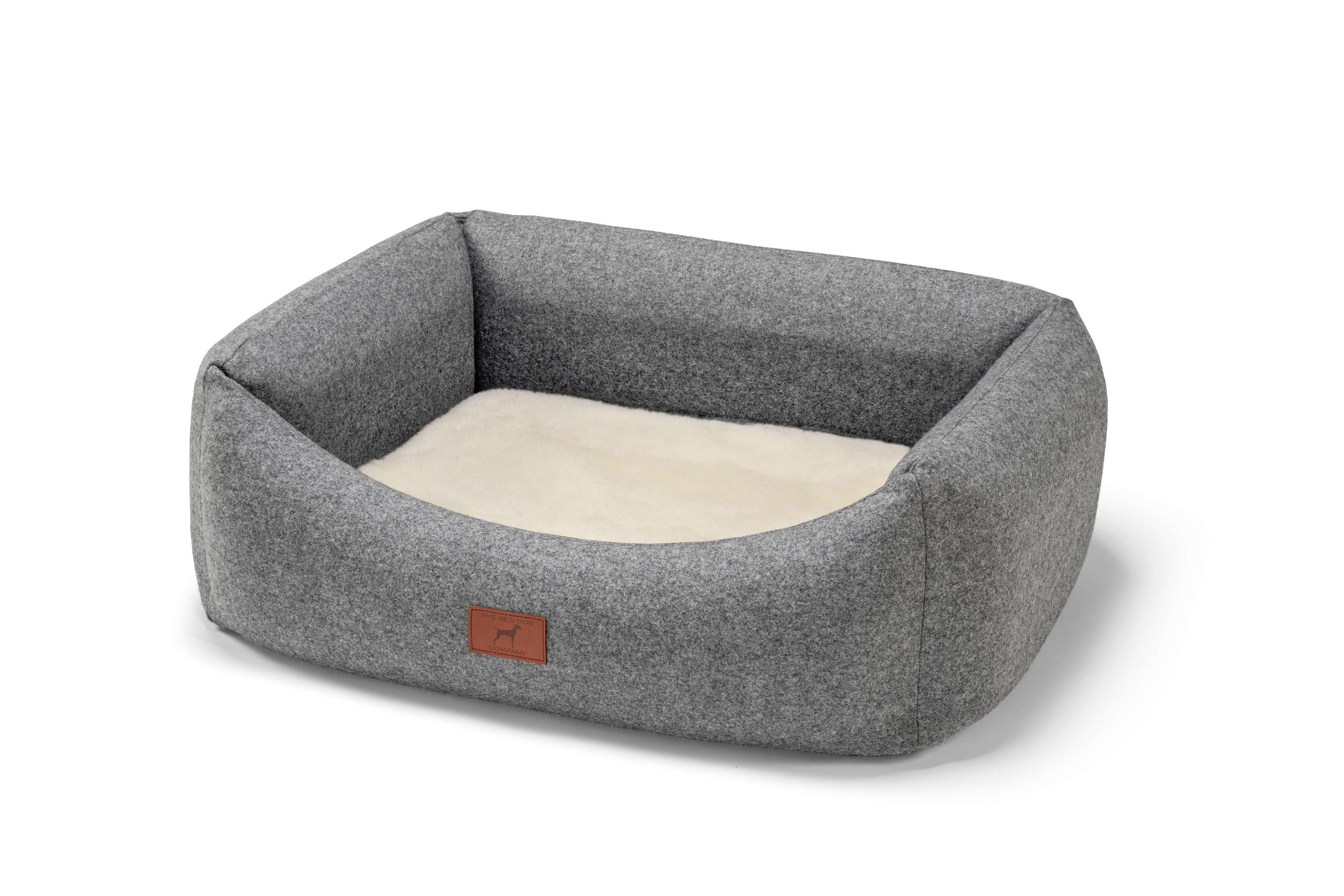 Slate Grey Classic Dog Bed