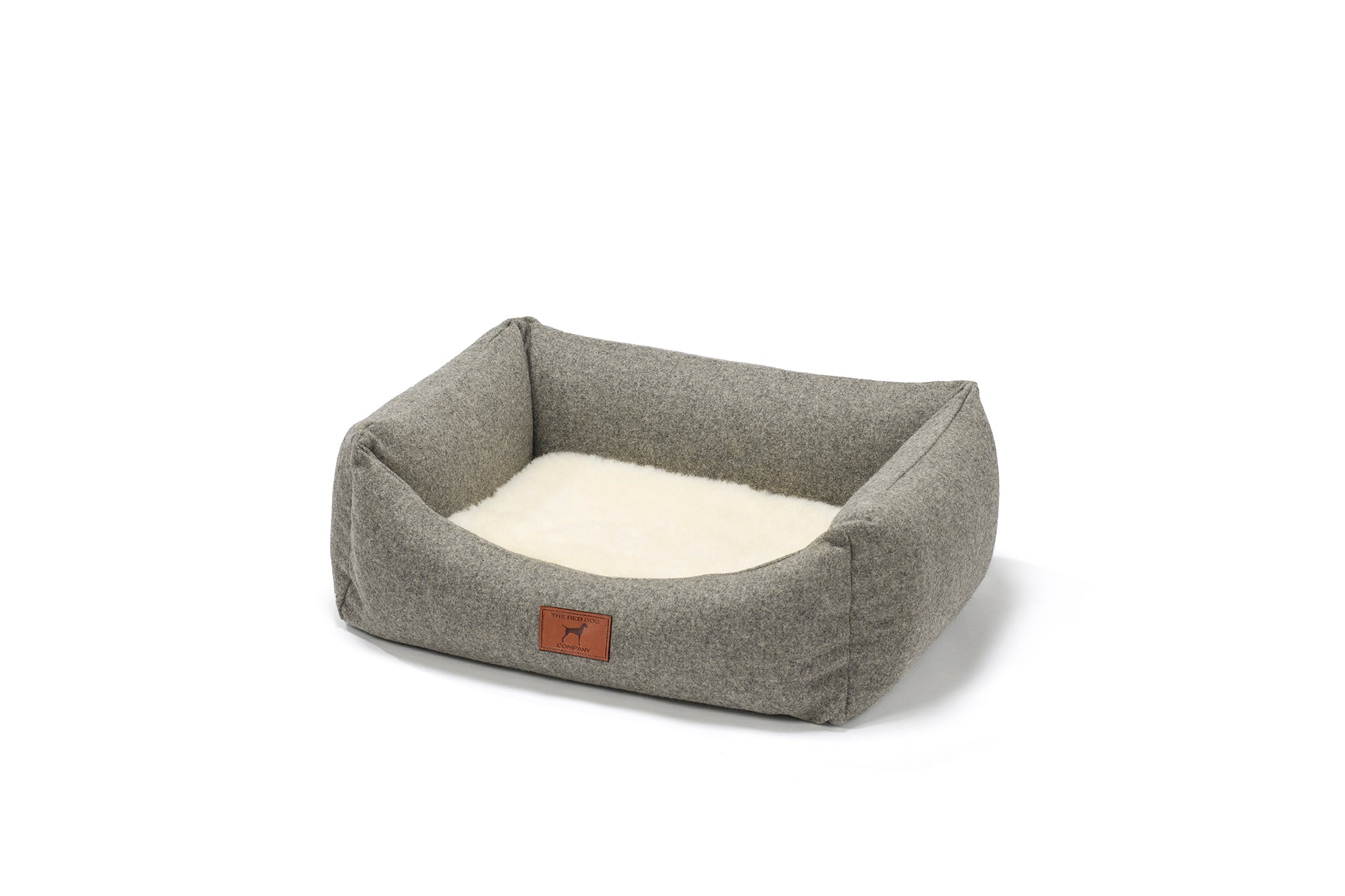 Slate Grey Classic Dog Bed Outer Bed Cover