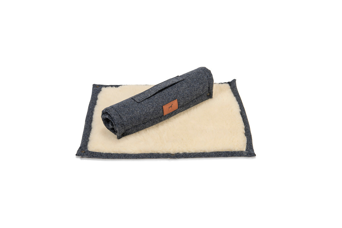 Cobalt Blue Dog Roll Mat