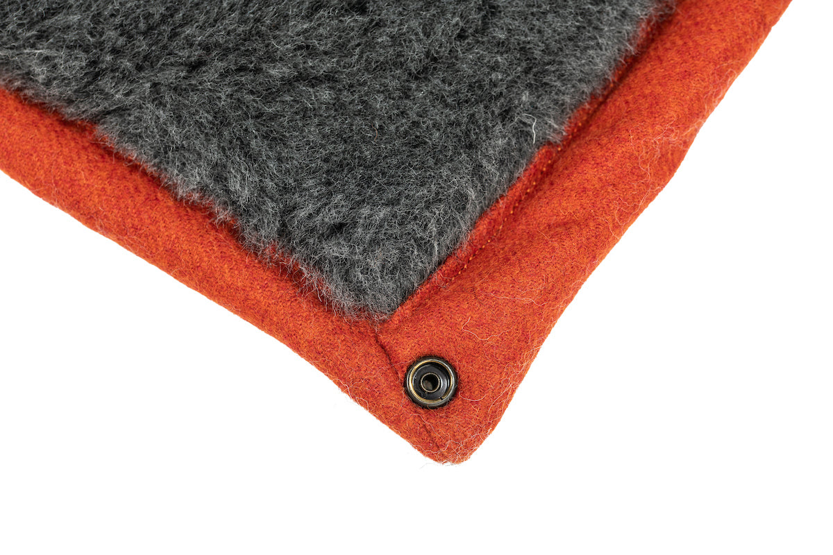Fire Orange Dog Roll Mat