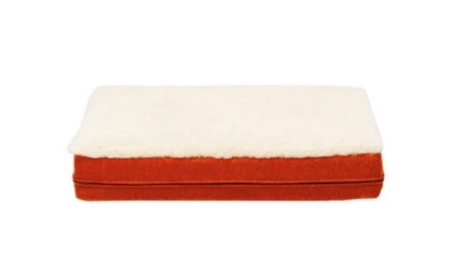 Fire Orange Dog Mat