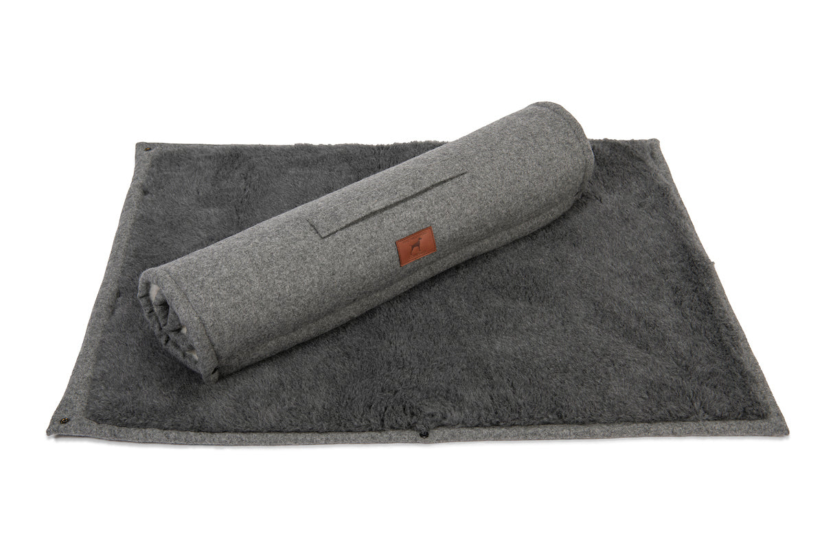 Slate Grey Dog Roll Mat