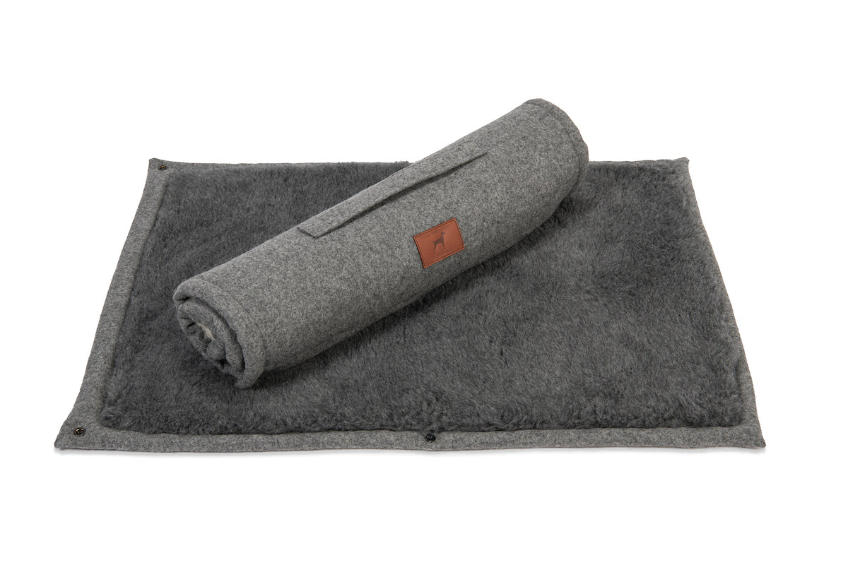 Slate Grey Dog Roll Mat