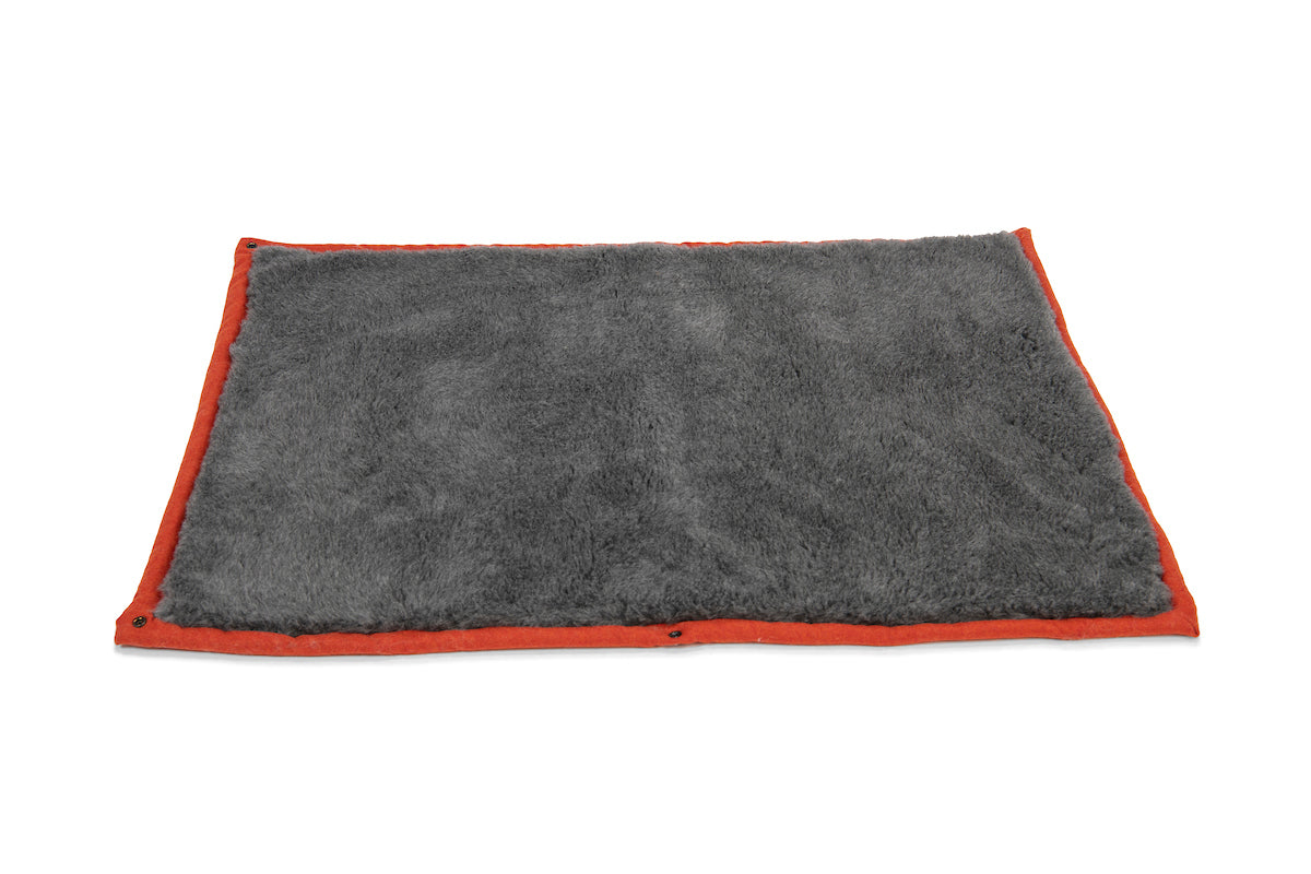 Fire Orange Dog Roll Mat