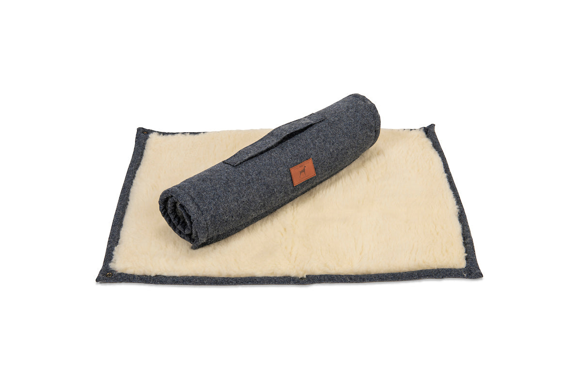 Cobalt Blue Dog Roll Mat