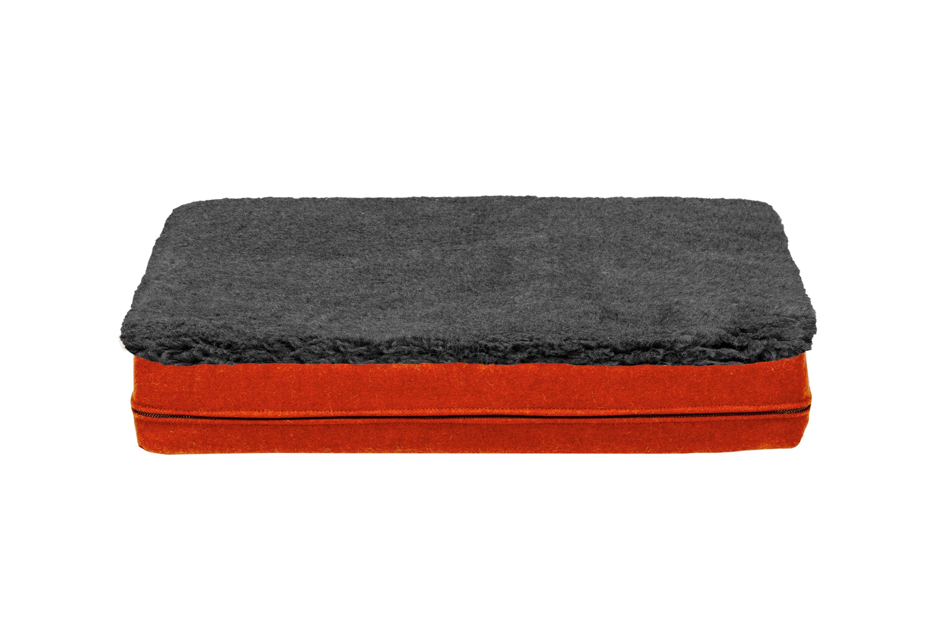 Fire Orange Classic Dog Bed Mattress Cover