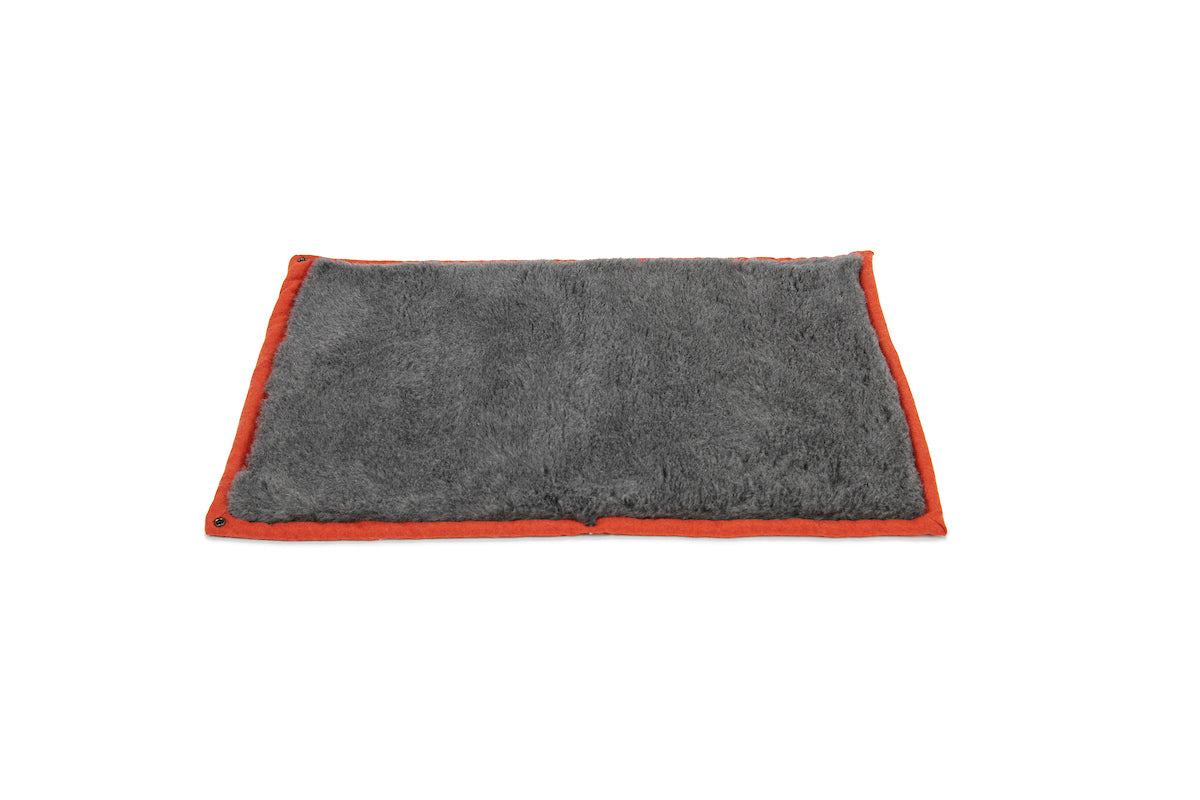 Fire Orange Dog Roll Mat