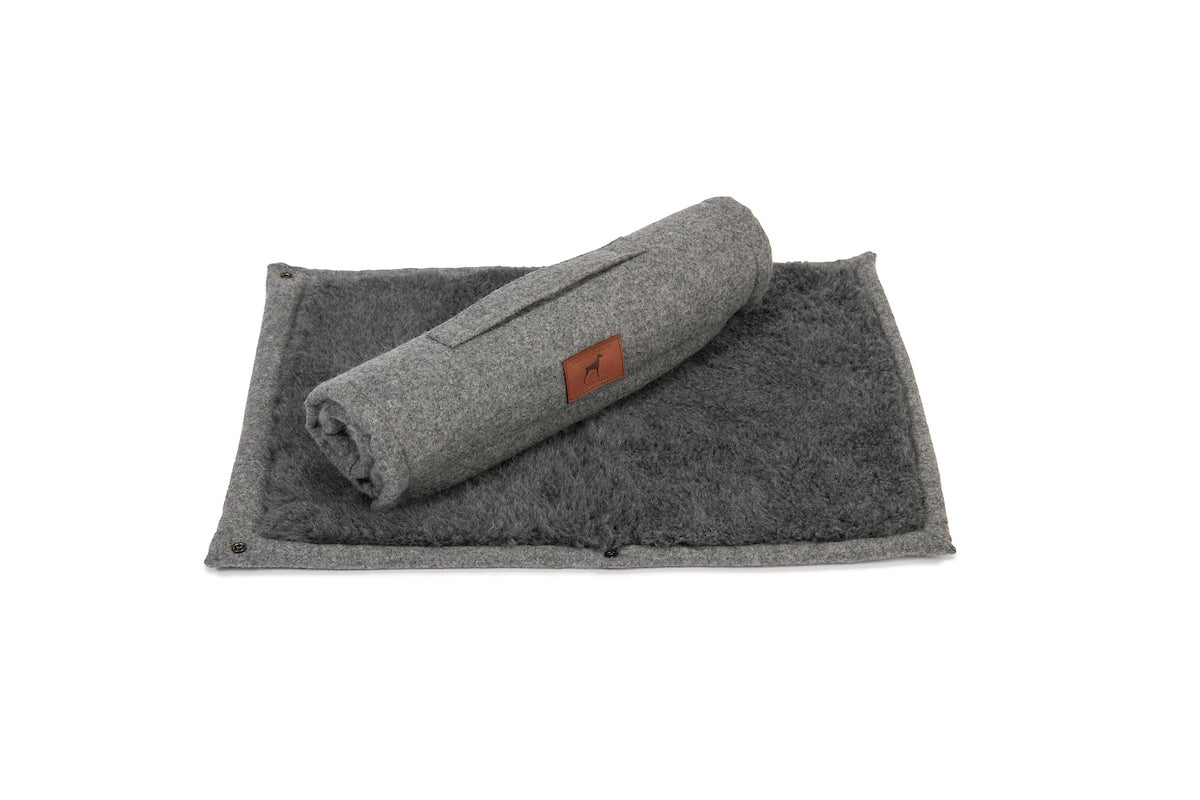Slate Grey Dog Roll Mat