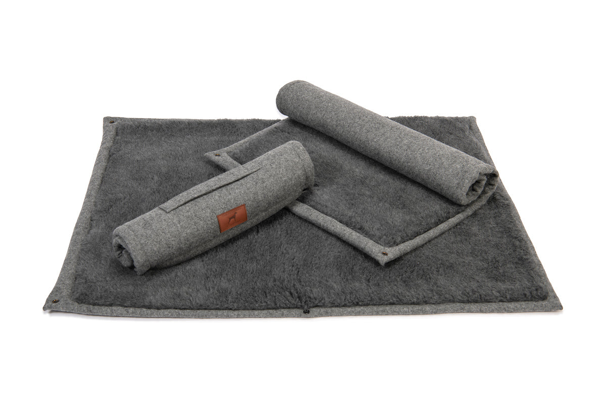 Slate Grey Dog Roll Mat