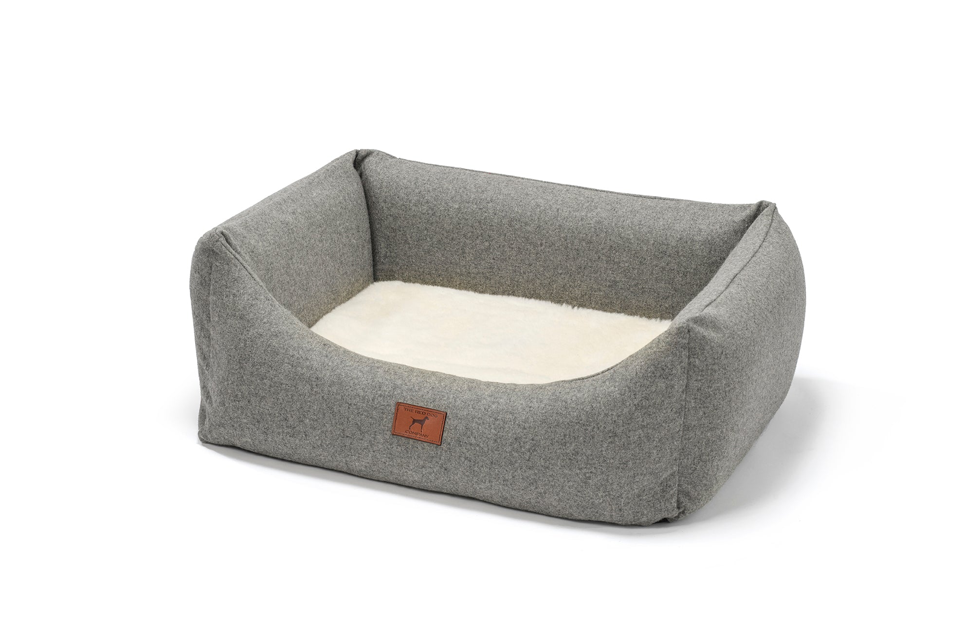 Slate Grey Classic Dog Bed Outer Bed Cover