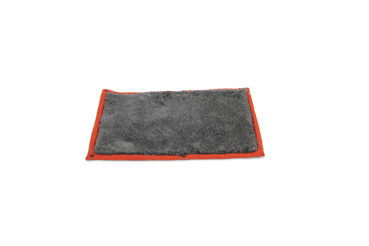 Fire Orange Dog Roll Mat