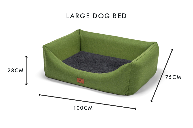 Apple Green Classic Dog Bed