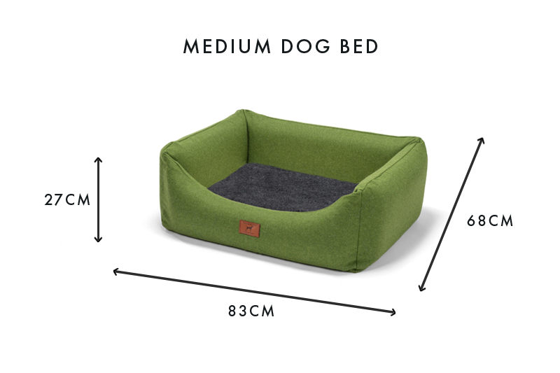 Apple Green Classic Dog Bed