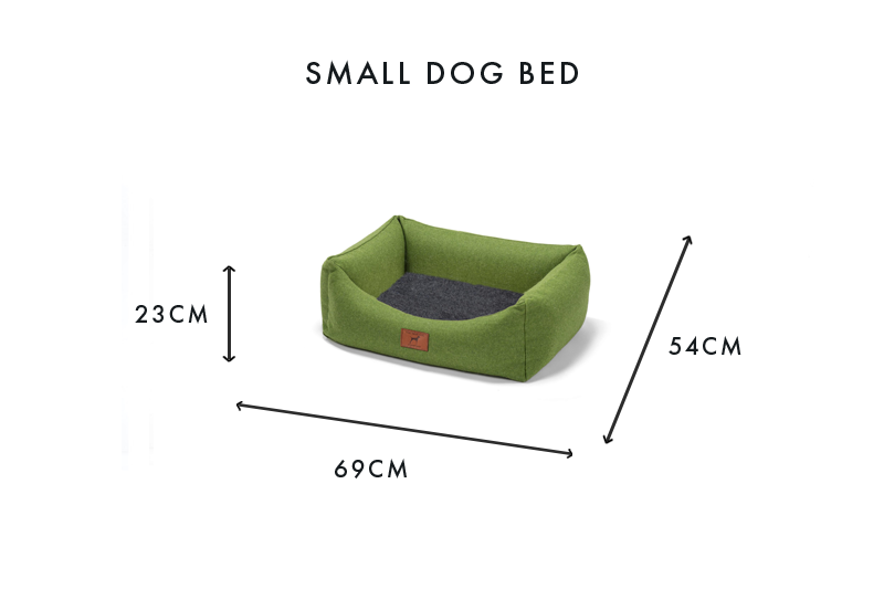 Apple Green Classic Dog Bed