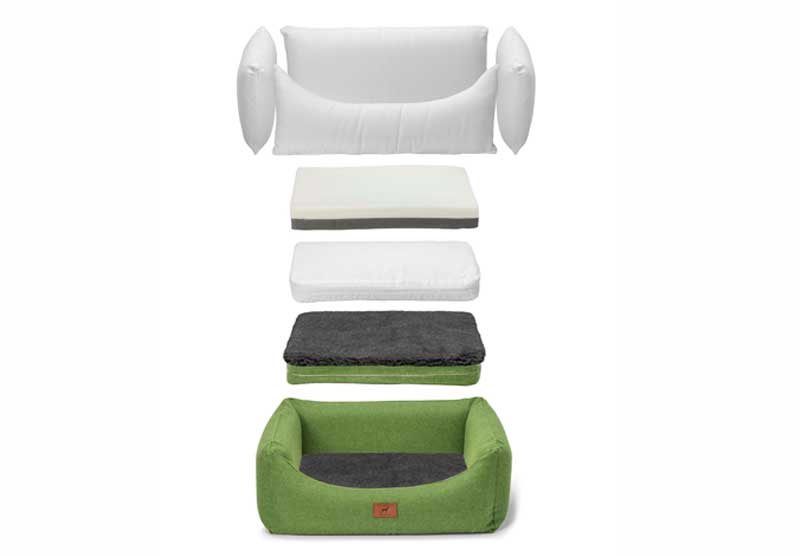 Apple Green Classic Dog Bed