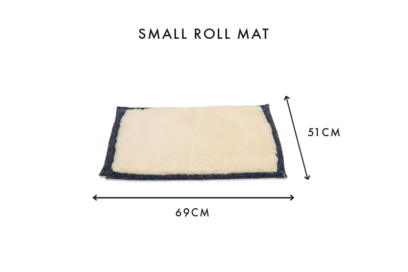 Cobalt Blue Dog Roll Mat