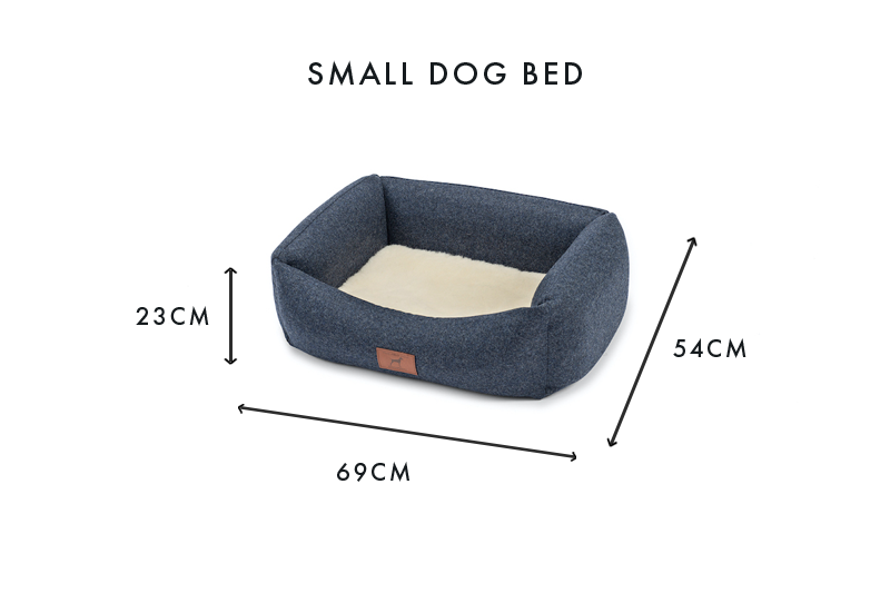 Cobalt Blue Classic Dog Bed