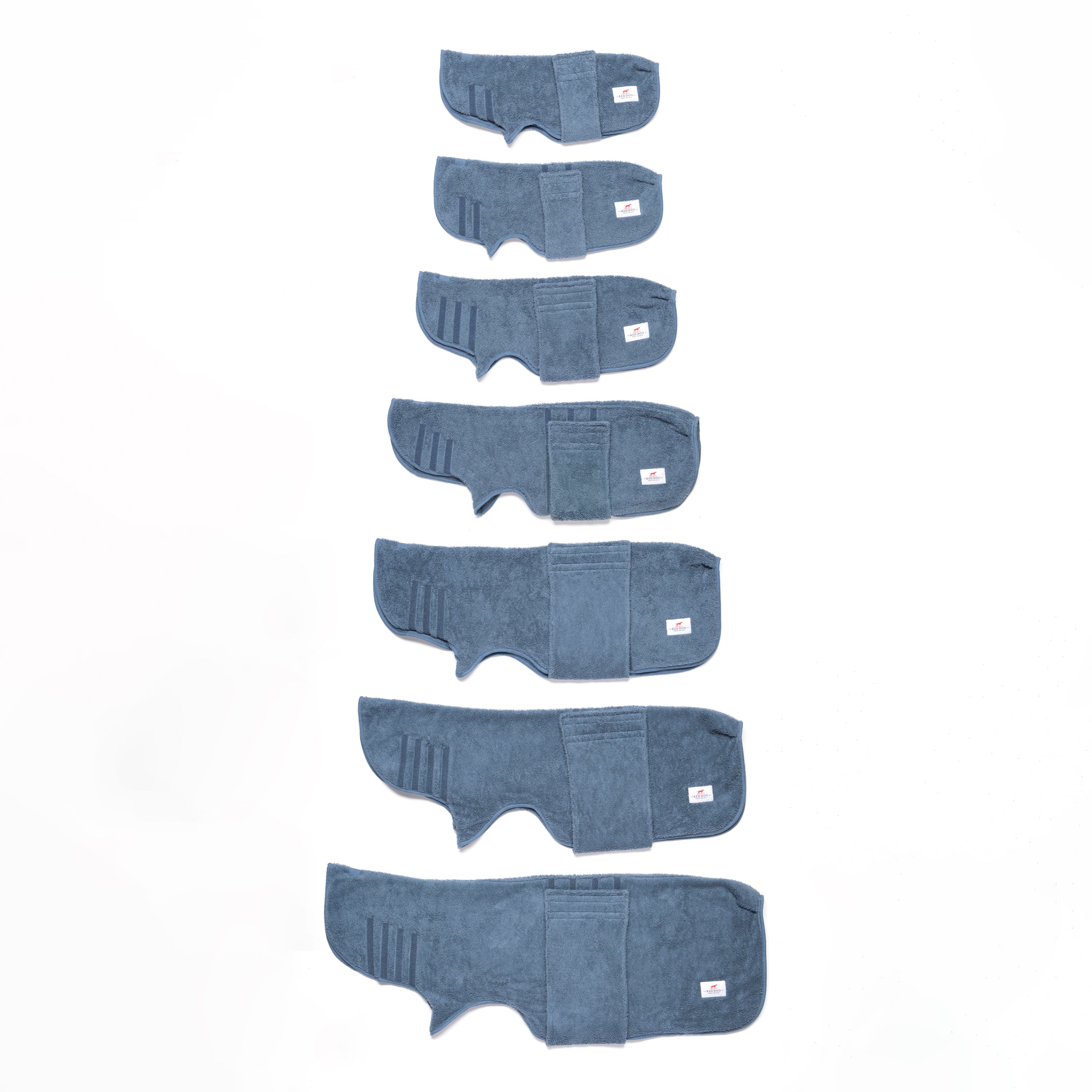 Dog Drying Coat - Ocean Blue