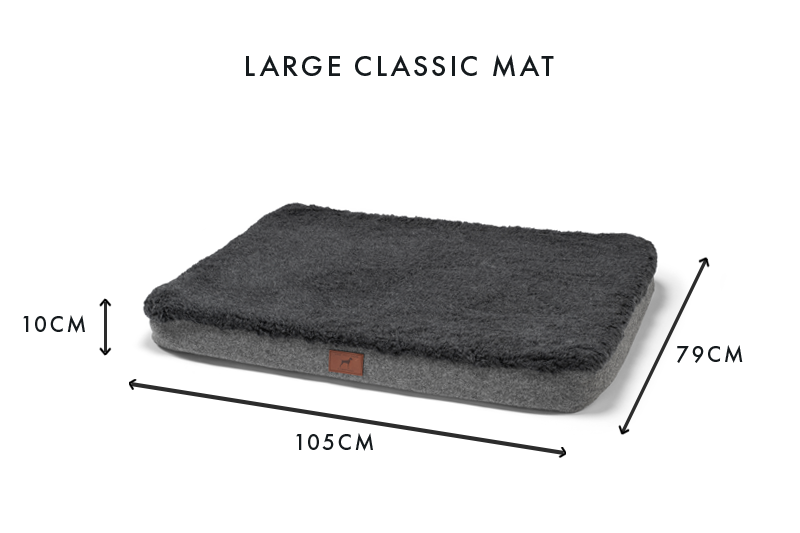 Slate Grey Dog Mat