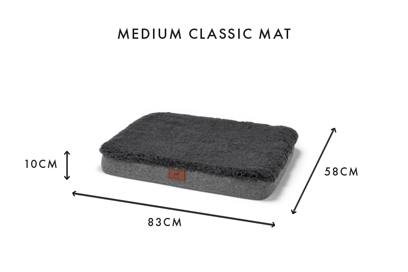 Slate Grey Dog Mat
