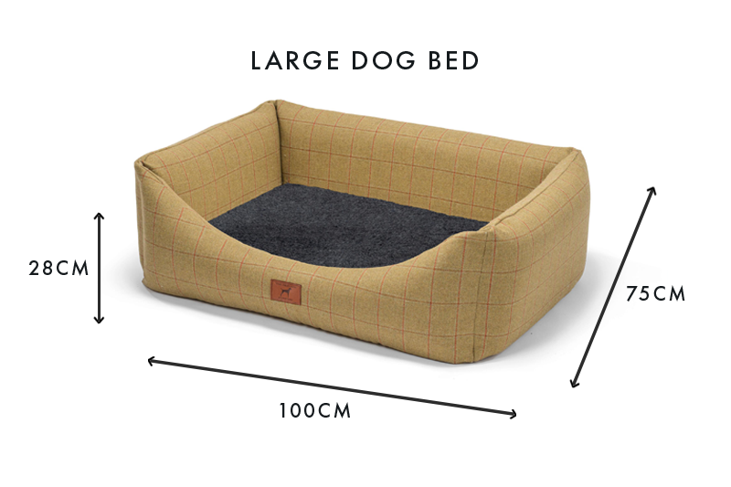 Tweed Classic Dog Bed