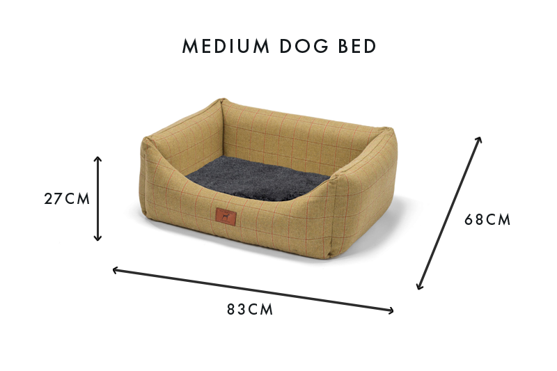 Tweed Classic Dog Bed