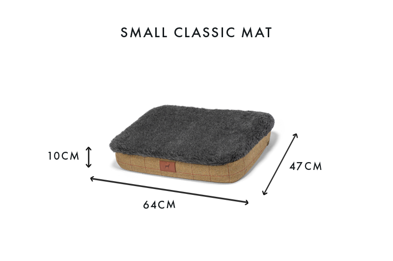 Tweed Dog Mat