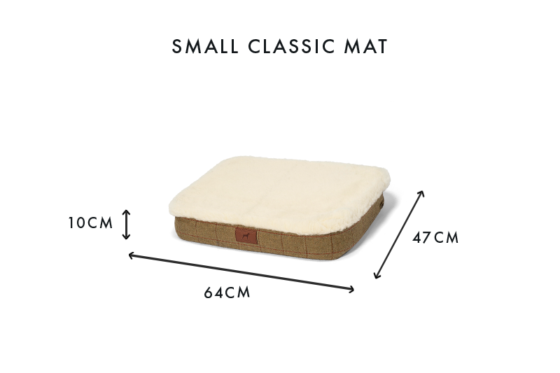 Tweed Dog Mat