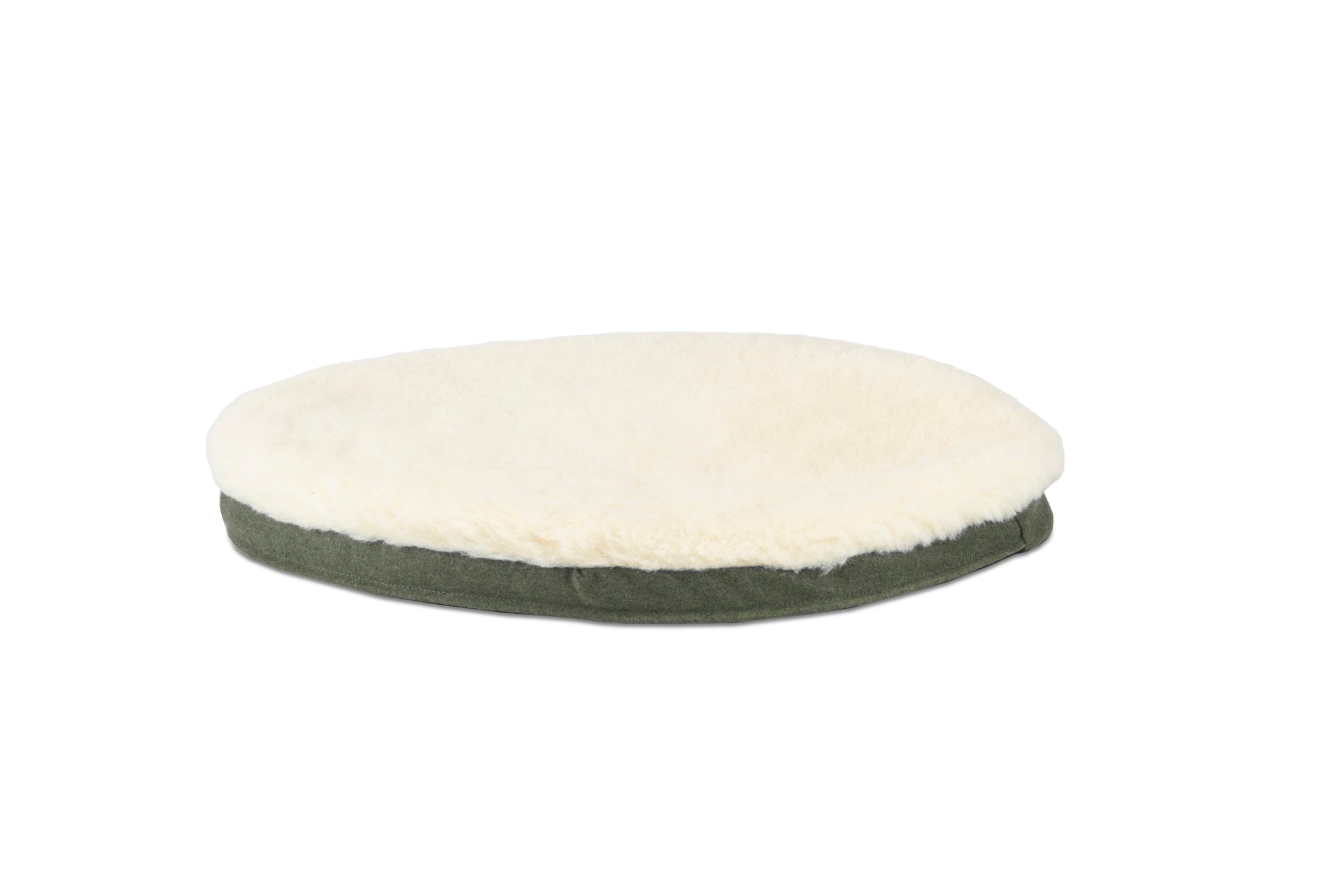 Willow Green Oval Dog Bed Mattress Cover