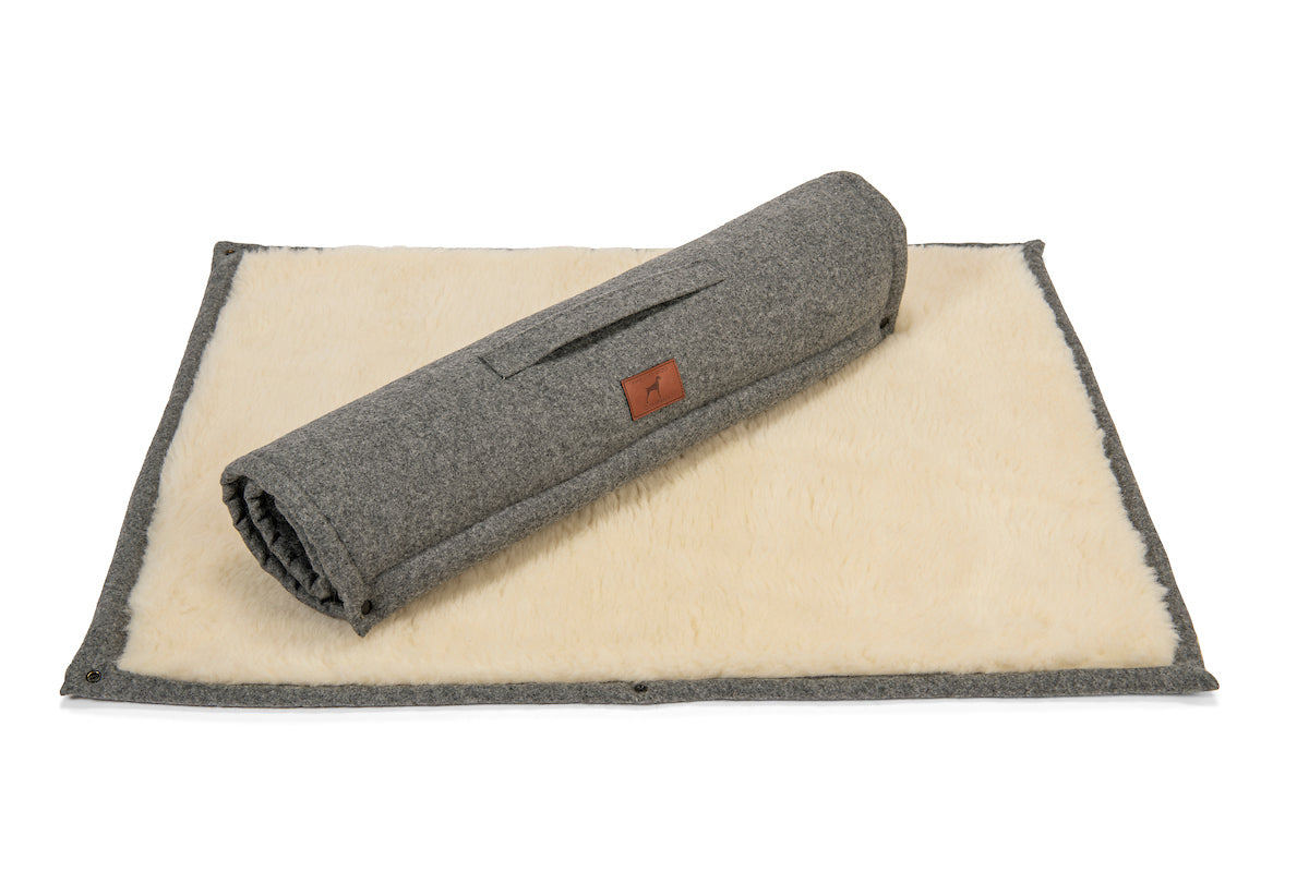 Slate Grey Dog Roll Mat
