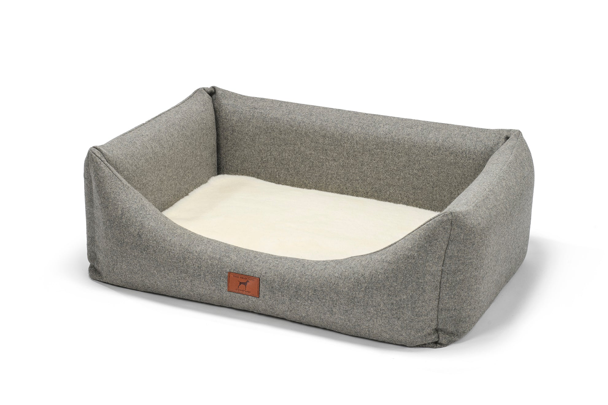 Slate Grey Classic Dog Bed Outer Bed Cover