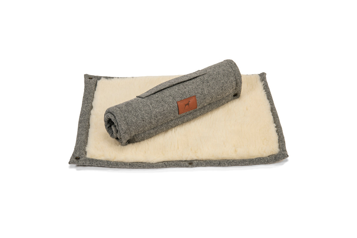 Slate Grey Dog Roll Mat